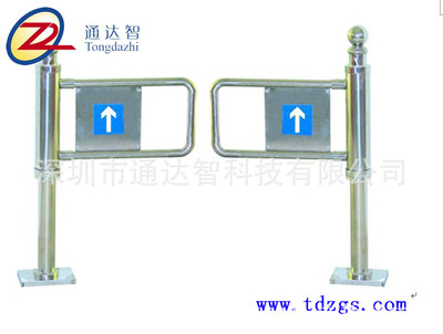 深圳通达智科技 高品质圆柱摆闸、手动摆闸及超市商场单向门供应专家